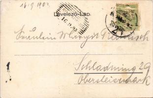 1903 Temesvár, Timisoara; Józsefvárosi zárda, templom. Morawetz &amp; Weisz kiadása / Iosefin, n...