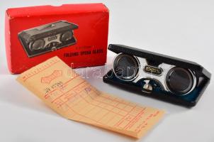 Japán színházi távcső, dobozában