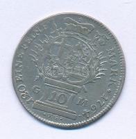 Német Államok / Trieri Érsekség 1764GM 10kr Ag "Philipp János" (3,77g) T:VF,F German States / Archbishopric of Trier 1764GM 10 Kreuzers Ag "Johann Philipp" (3,77g) C:VF,F