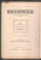 1931 A Magyarország Rádiója. Sárga hetiműsor. Az európai és északafrikai rádióállomások hullámtábláz...