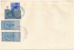 Románia 1922. Szatmárnémeti "Szatmár Vármegyei Takarépénztár Részvénytársaság" névre szóló...