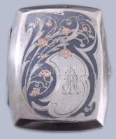 cca 1900 Sárga János (1868-1916) Kolozsvár ékszerész, órás, műötvös, császári és királyi szállító ál...