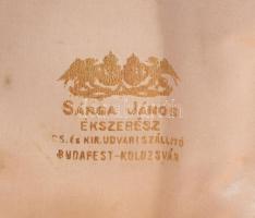 cca 1900 Sárga János (1868-1916) Kolozsvár ékszerész, órás, műötvös, császári és királyi szállító ál...