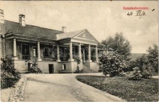 1926 Sztankahermány, Hermanovce; Péchy kastély / castle (fl)