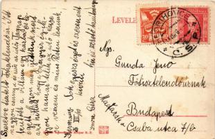 1926 Sztankahermány, Hermanovce; Péchy kastély / castle (fl)