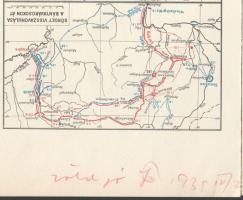 4 db magyar történelmi térkép (A trianoni Magyarország, Magyarország a Bach-korszakban, 1848-as forr...