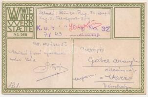 1918 Mode. Wiener Werkstätte No. 566. s: Maria Likarz (fl)