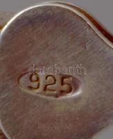 Ezüst (Ag) figaro nyaklánc, jelzett, h: 52 cm, nettó: 30,6 g