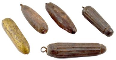 5 darab régi órasúly