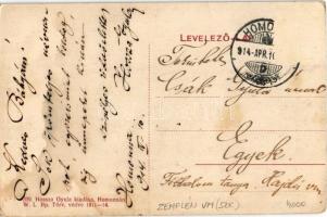 1914 Homonna, Homenau, Humenné; Római katolikus templom, belső. W. L. Bp. 399. 1911-14. Hossza Gyula...