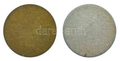 1970 k. 1Ft egyoldalas jelzett Ag mini pénz Kádár címer nélkül "pöttyös hátlap", ritka! (1...