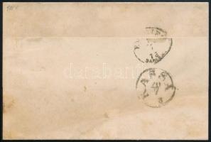 1873 Réznyomat 2kr teljes tartalmú nyomtatványon, házasságértesítőn / 2kr on printed matter "BÖ...