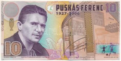 2013. "Puskás bankjegy" "00000187" promóciós bankjegy a Pénzjegynyomda és a Diós...