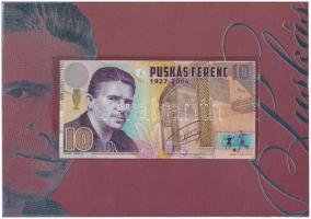 2013. "Puskás bankjegy" "00000187" promóciós bankjegy a Pénzjegynyomda és a Diós...
