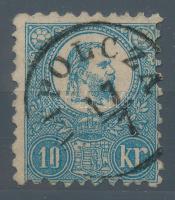 1871 Kőnyomat 10kr friss, hibátlan darab / fresh, flawless piece "TAPOLCZA"