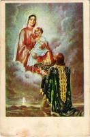 A Szent Korona felajánlása / The Holy Crown of Hungary (felületi kopás / worn surface)