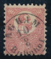 1871 Kőnyomat 5kr "AGRAM / Bahnhof"