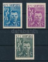 1962 Űrrepülés sor Mi 642-644