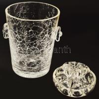 Karcag berekfürdői jégvödör. 12 cm + tolltartó 8 cm