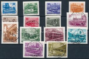 1963 Közlekedés (I.) vágott sor (15.000)