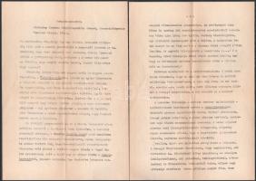Vargha Balázs: ,,Betyárszemantika. Tömörkény István: Betyárlegendák. Szeged, Somogyi-könyvtár. Hasonmás kiadás. 168.1." Gépelt kézirat, fűzés nélkül, 3 p.