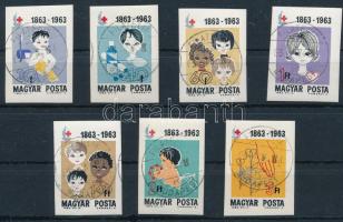 1963 Vöröskereszt (V.) vágott sor (3.300)