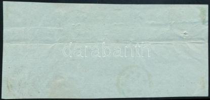 1861 4 x 5kr nagy levéldarabon / on large cutting "DEÉS" (ex Ryan)