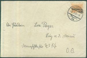 Winterhilfe Brief, Téli segély levélen, Winter aid letter