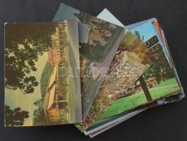 Kb. 100 db MODERN magyar város képeslap / Cca. 100 MODERN Hungarian town-view postcards