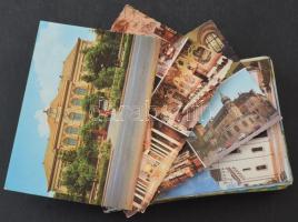 Kb. 100 db MODERN magyar város képeslap / Cca. 100 MODERN Hungarian town-view postcards