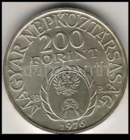 1976 "Rákóczi" 200Ft ezüst T:BU