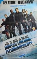2013 Hogyan lopjunk felhőkarcolót?, Ben Stiller, Eddie Murphy, magyar filmplakát, papír, feltekerve, apró lapszéli sérülésekkel, 98x68 cm