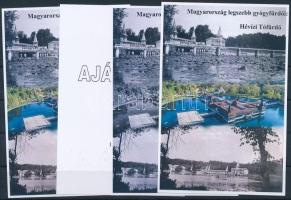 2023/03 Hévíz 4 darabos emlékív garnitúra (30.000)