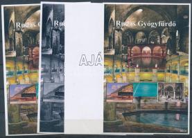 2023/04 Rudas Gyógyfürdő 4 darabos emlékív garnitúra (30.000)