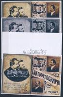 2023/06 Lumiere testvérek 4 darabos emlékív garnitúra (30.000)