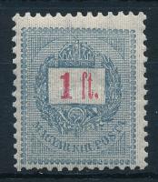 1889 1Ft 12 : 11 1/2 fogazással / Mi 40