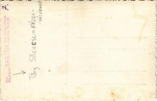 Kézdivásárhely, Targu Secuiesc; kilátás a várból, látkép / general view from the castle. Bartha phot...