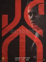 2012 John Carter, Disney magyar filmplakát, papír, feltekerve, lapszéli apró sérülésekkel, 98x68 cm