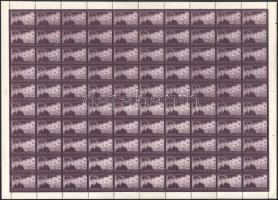 1943 Repülő alap V. hajtott teljes ív / Mi 735 folded sheet