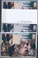 2023/08 Casanova 4 darabos emlékív garnitúra (30.000)