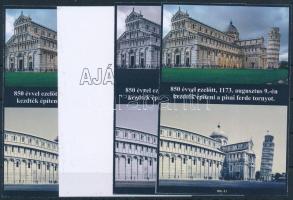 2023/09 Pisai ferde torony 4 darabos emlékív garnitúra (30.000)