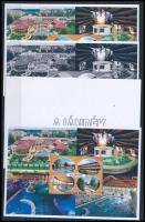 2023/11 Zalakaros fürdő 4 darabos emlékív garnitúra (30.000)