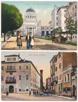 31 db RÉGI horvát város képeslap / 31 pre-1945 Croatian town-view postcards