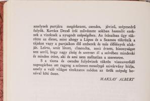 Kovács Dezső: Kollégiumi történetek és egyéb elbeszélések. Maksay Albert bevezetőjével. Erdélyi Szép...