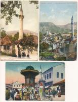 21 db RÉGI bosnyák és montenegrói város képeslap / 21 pre-1945 Bosnian and Montenegrin town-view pos...