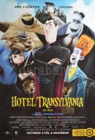 2012 Hotel Transylvania, ahol a szörnyek lazulnak, filmplakát, papír, feltekerve, kisebb lapszéli sérülésekkel, 98x68 cm