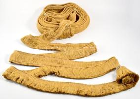 cca 3-4 méter felhasználatlan függönyrojt szalag