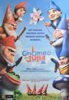 2012 Gnómeó és Júlia, filmplakát, papír, feltekerve, apró lapszéli szakadásokkal, 98x69 cm