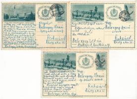 5 db RÉGI Magyar Királyi Posta Levelezőlap (Malonyay család levelezése)