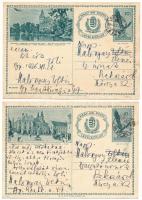 5 db RÉGI Magyar Királyi Posta Levelezőlap (Malonyay család levelezése)